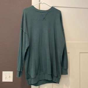 Tunic sweatshirt